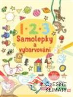 123 Samolepky a vybarvovaní - książka