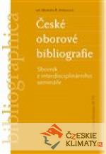 Česká oborová bibliografie - książka