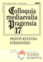 Colloquia mediaevalia Pragensia 17 - książka