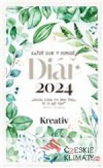 Kreativ Diář 2024 - Zelené rostliny