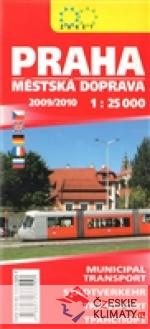 Praha - městská doprava 1:25 000