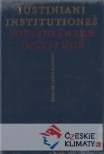 Iustiniani Institutiones, Justiniánské instituce - książka