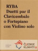 Jakub Jan Ryba: Duetti par il Clavicembalo o Fortepiano con Violino solo - książka