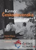 Konec Československa - książka