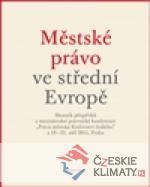 Městské právo ve střední Evropě - książka