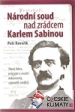 Národní soud nad zrádcem Karlem Sabinou - książka