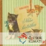 Naše kočička - Památníček - książka