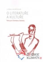 O literatuře a kultuře - książka