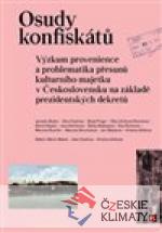 Osudy konfiskátů - książka