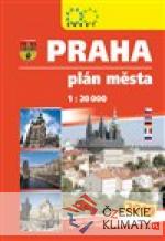 Praha - knižní plán města 2019 - książka