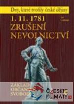 1. 11. 1781 - Zrušení nevolnictví - książka