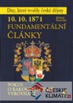 10. 10. 1871 - Fundamentální články - książka