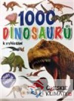 1000 dinosaurů se samolepkami - książka