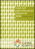 1000 let obyvatelstva českých zemí - książka