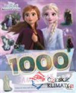 1000 samolepek - Ledové království - książka