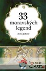 33 moravských legend - książka