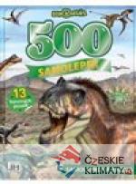 500 samolepek - Dinosauři - książka