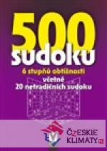 500 sudoku - fialová obálka - książka