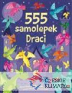 555 samolepek - Draci - książka