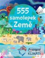 555 samolepek - Země - książka