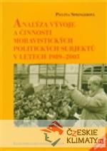 Analýza vývoje a činnosti moravistických politických subjektů v letech 1989–2005 - książka