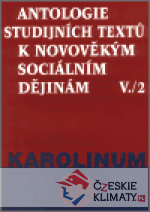 Antologie studijních textů k novověkým sociálním dějinám V./2 - książka