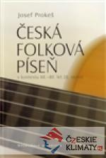 Česká folková píseň - książka