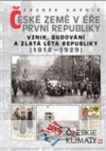 České země v éře první republiky (1918-1929) - książka