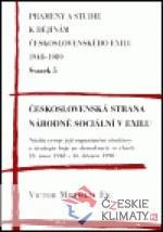 Československá strana národně sociální v exilu - książka