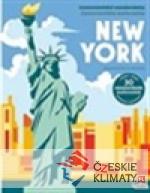 Cestovatelské omalovánky New York - książka