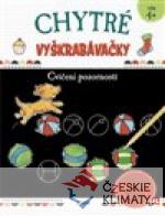 Chytré vyškrabávačky - Cvičení pozornosti - książka