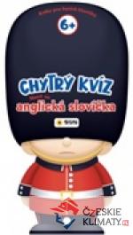 Chytrý KVÍZ - NAUČ SE ANGLICKÁ SLOVÍČKA +6 Kniha pro chytré hlavičky - książka