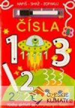 Čísla - Napiš, smaž, zopakuj - książka
