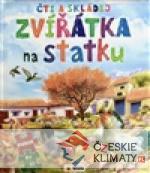 Čti a skládej - ZVÍŘÁTKA NA STATKU - książka
