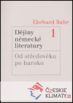 Dějiny německé literatury 1 - książka