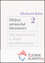 Dějiny německé literatury 2. - książka