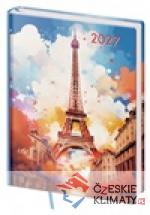 Denní diář B6 Vario Lyra Paris - książka