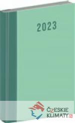 Denní diář Cambio 2023, zelený - książka