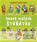 Deset malých štěňátek - książka