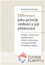 Diference jako princip vědomí a její překonání - książka