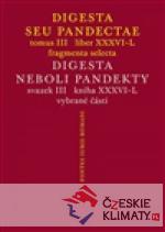 Digesta seu Pandectae III / Digesta neboli Pandekty III - książka