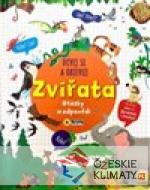 Dívej se a objevuj - zvířata -okénková knížka - otázky a odpovědi - książka