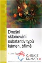 Dnešní skloňování substantiv typů kámen, břímě - książka