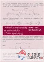 Doktorky matematiky na univerzitách v Praze 1900-1945 - książka