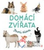 Domácí zvířata - První slova - książka