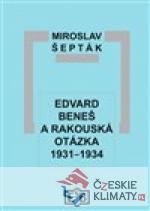 Edvard Beneš a rakouská otázka 1931-1934 - książka