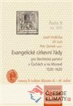 Evangelické církevní řády pro šlechtická panství v Čechách a na Moravě 1520–1620 - książka