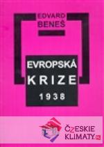 Evropská krize 1938 - książka