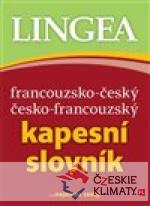 Francouzsko-český česko-francouzský kapesní slovník - książka