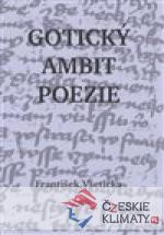 Gotický ambit poezie - książka